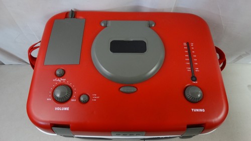 Budweiser Bierkühler mit integriertem AM/FM-Radio und iPod-Dockingstation rot - Bild 6 von 17