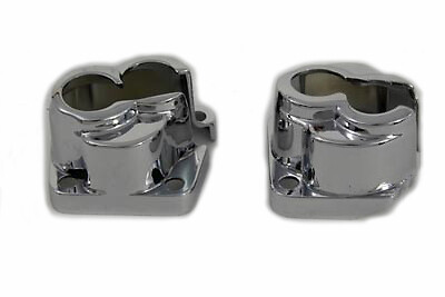 Harley Steel Tappet Covers EVO Softail Dyna FXR FXD 1984-1998 V-Twin 42-0437 X7 - Picture 5 of 5
