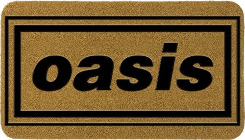 Tappetino per porta Oasis Music Coir nylon grigio chiaro sintetico 70x40 cm presente - Foto 3 di 8