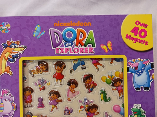 NICKELODEON DORA THE EXPLORER BUBBLE MAGNET BOOK WITH OVER 40 MAGNETS - Picture 3 of 12