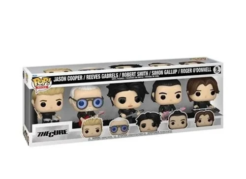 Funko Pop Rocks The Cure 5 Pack Set Action Figure Full Band Box Set New