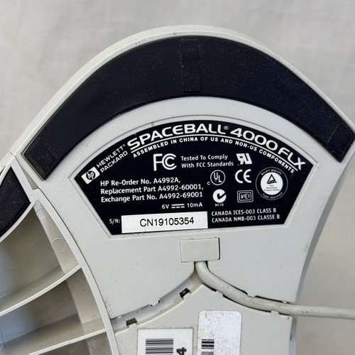 Controlador 3D Hewlett Packard HP Spaceball 4000FLX A4992A - Imagen 6 de 7