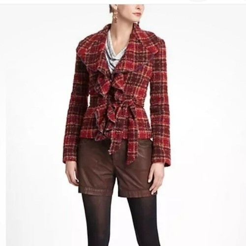 Holding Horses Coated Cotton Shorts Women 25 Brown 4" Inseam Boho Festival - Picture 3 of 10