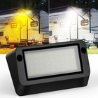 Safoner Aluminum RV LED Porch Light Exterior- Dual Color, High Brightness 1400Lm