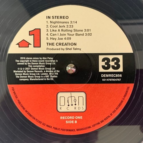 THE CREATION - IN STEREO - 2-LP - 180G - CLEAR VINYL - RARE - RSD 2021 - NEW! - Picture 5 of 17