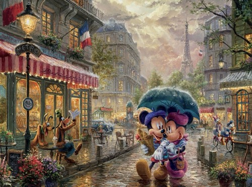 (NUEVO) ¡Paquete/Lote de 8 rompecabezas de Disney! Thomas Kinkade Disney Dreams Collection - Imagen 10 de 14