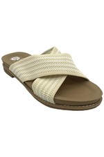 Yellow Box Women's Kable Slip-On Slide Sandals Natural