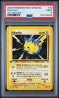 Pokemon Pikachu NEO Genesis 1st Edition #70 PSA 9 Mint