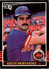1985 Donruss Keith Hernandez #68 New York Mets Baseball Card