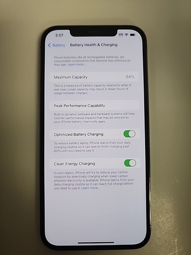 Apple iPhone 12 Pro Max - 256 GB (84% BH, sbloccato) - grafite - Foto 8 di 8