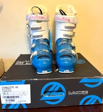 NEW Lange Women’s Starlette 60 Ski Boots Mondo Size 26.5 US 8.5