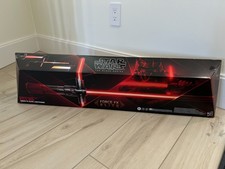 Star Wars The Black Series Supreme Leader Kylo Ren Force FX Elite Lightsaber NEW