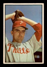 1953 Bowman Color #64 Curt Simmons   VGEX X3246863