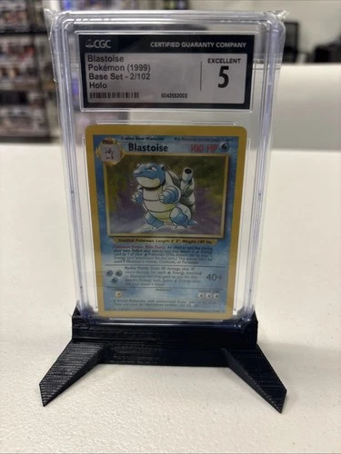 Blastoise 002/102 Base Set Holo CGC 5