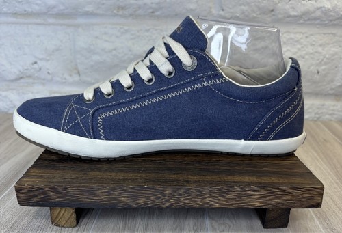 Taos Womens Star STA-12844 Size 8.5 Blue Lace Up Low Top Casual Sneakers - Picture 5 of 16