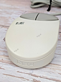 PC Engine Mouse PI-PD10 Gray Color Japan CIB with Manual Instructions