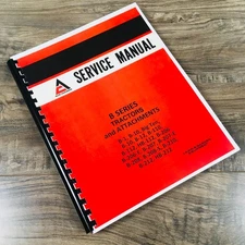 Allis Chalmers B-Series B206 B207 B208 B210 B212 HB212 Tractors Service Manual