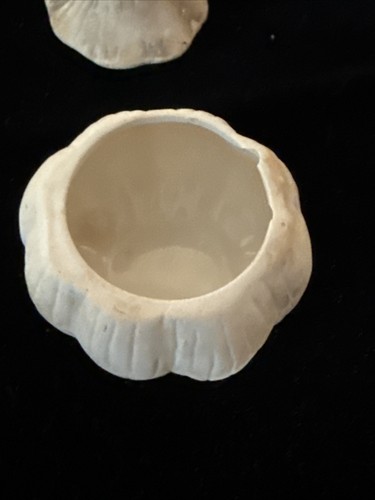 VTG Ceramic Garlic Keeper Trinket Box Japan 3" - Picture 3 of 4