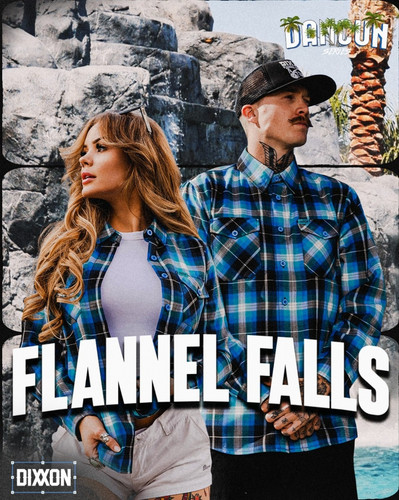 FLANELA CAÍDA FRANELA DIXXON. Hombre Mediano - Nuevo en Bolso con Etiquetas. - Imagen 2 de 12