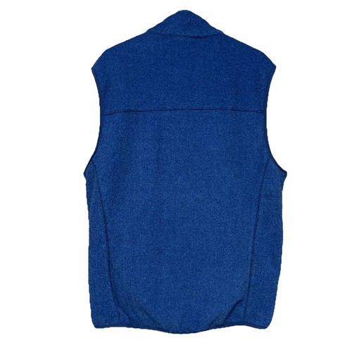 Duluth Trading gilet pile full zip uomo taglia large blu Polartec tasche 2511 - Foto 2 di 8
