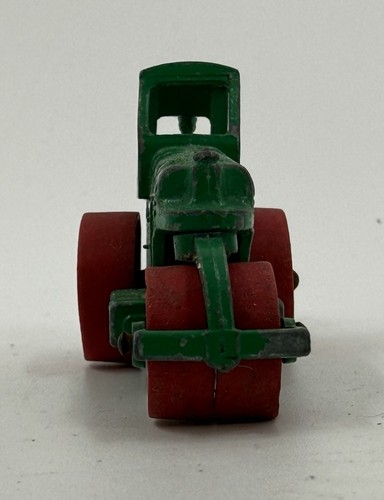Lesney Matchbox No.1 Aveling Barford Road Roller grün mit roten Rollen Vintage - Bild 5 von 7