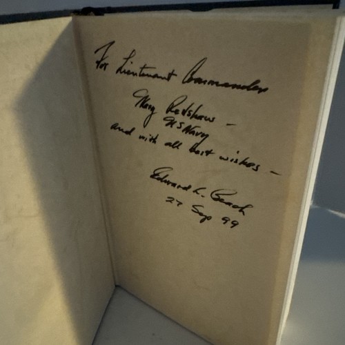 Classics of Naval Literature Run Silent, Run Deep by CDR  Edward Beach 1985 SIGN - Picture 3 of 16