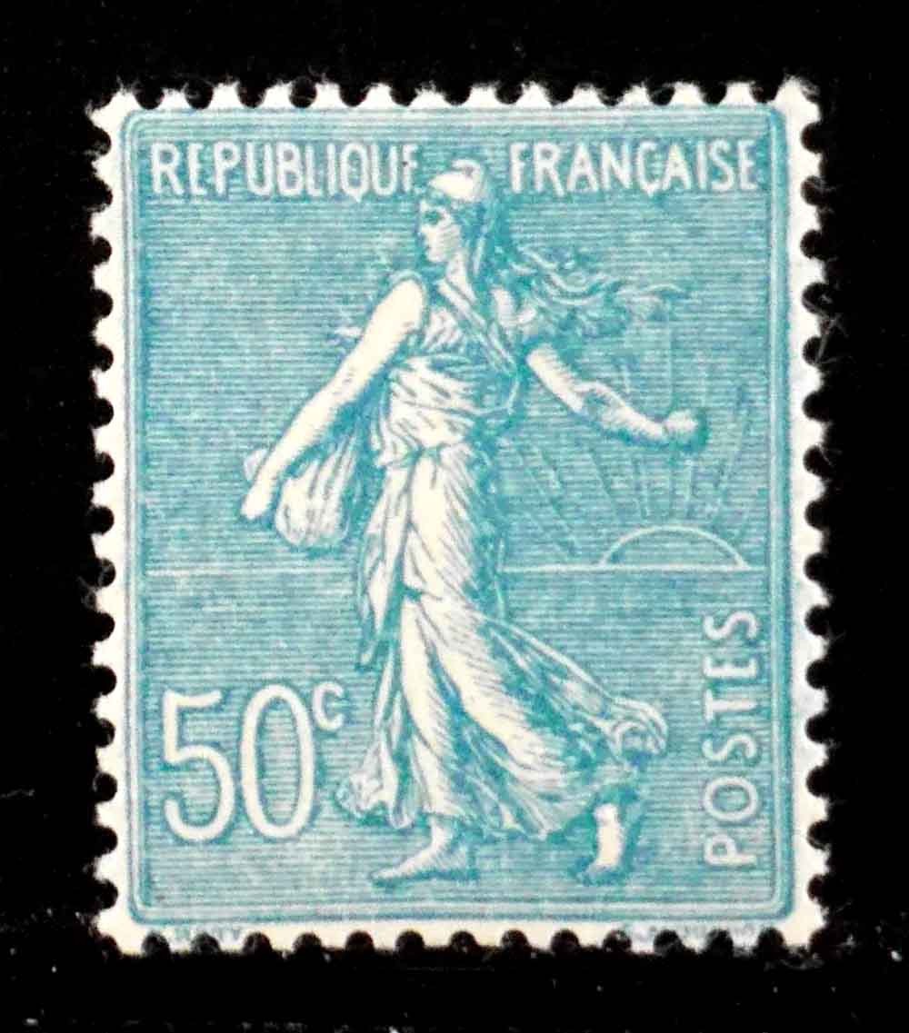 France: 1921 Classic Era Stamp Unused Scott #144 Cv $28 Sound