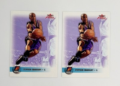 RARE SSP DECADE EDITION & CENTURY 2003-04 Fleer Focus Stephon MARBURY SUNS MINT