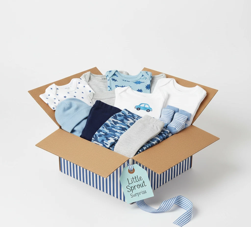 Carter's & More Baby Boy Clothing Lot, 20-Piece, Sizes 0-24 Months - ALL NEW -
Opens in a new window
