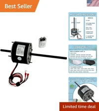 Fasco D1092 RV Air Conditioner Motor Replacement - Fits Coleman Mach 6000/8000