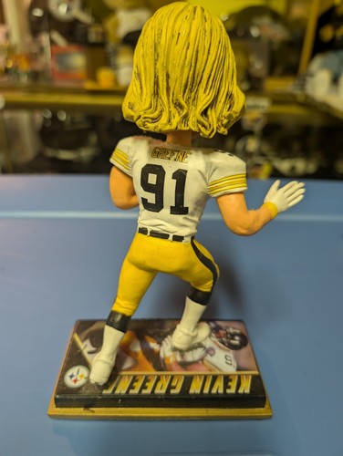 Rare Kevin Greene Legends player base bobblehead Pittsburgh Steelers 2017 - Picture 3 of 4