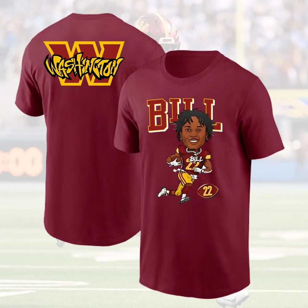 Jacory Croskey-Merritt Washington Commanders Run Billy Run For Fans