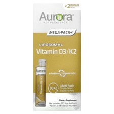 Liposomal Vitamin D3/K2, 32 Packets, 0.68 fl oz 20 ml Each