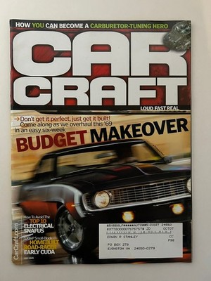 Car Craft Magazine July 2005 Budget Makeover Carburetor Tuning Hot Rod