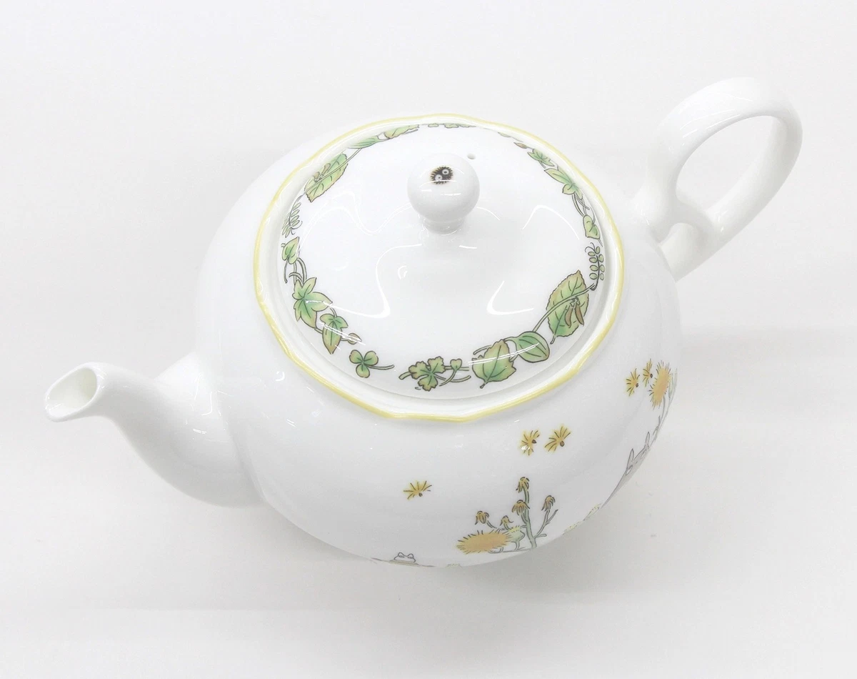 Noritake My Neighbor Totoro Tetera Porcelana De Hueso 600cc Con Colador