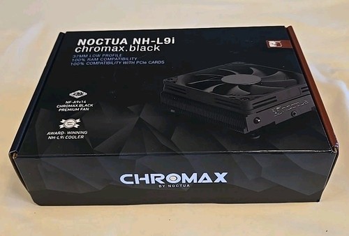 Noctua NH-L9i CPU Cooler - Chromax Black