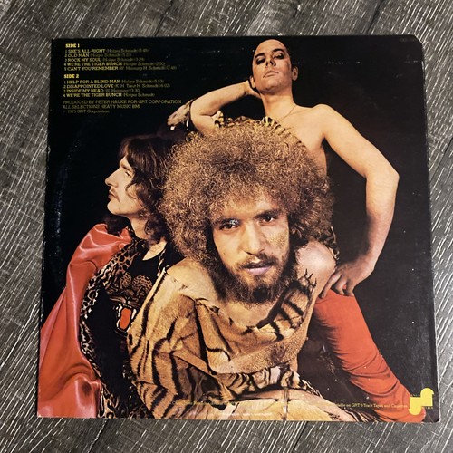 TIGER B. SMITH We're The Tiger Bunch Janus Vinyl LP Record 1975 Glam Rock - Picture 2 of 6