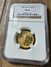 1986 American Eagle $10 1/4 Oz Gold Coin - Graded NGC MS69