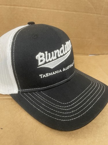 Blundstone Boots Trucker Hat SNAPBACK Black White Mesh Back Tasmania Australia - Picture 3 of 9