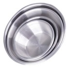 4 stücke Multifunktionale Gewürzplatten Snackschalen Tauchschüsseln (Silber)