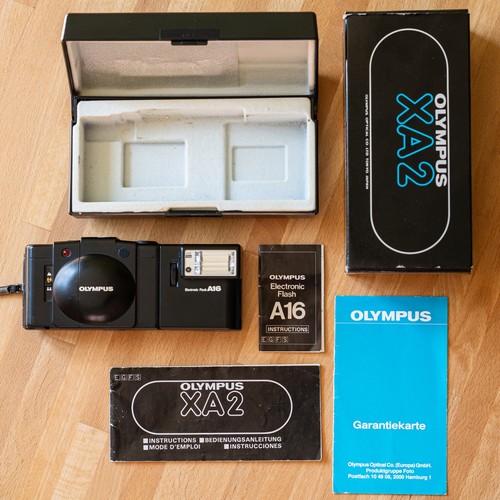 Olympus XA2 mit Blitz A16 – Set, inkl. OVP, Anleitungen & Garantiekarte - Bild 13 von 13