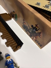 LEGO Western 6763 Rapid River Village 6762 Western Fort 6764  (see description)