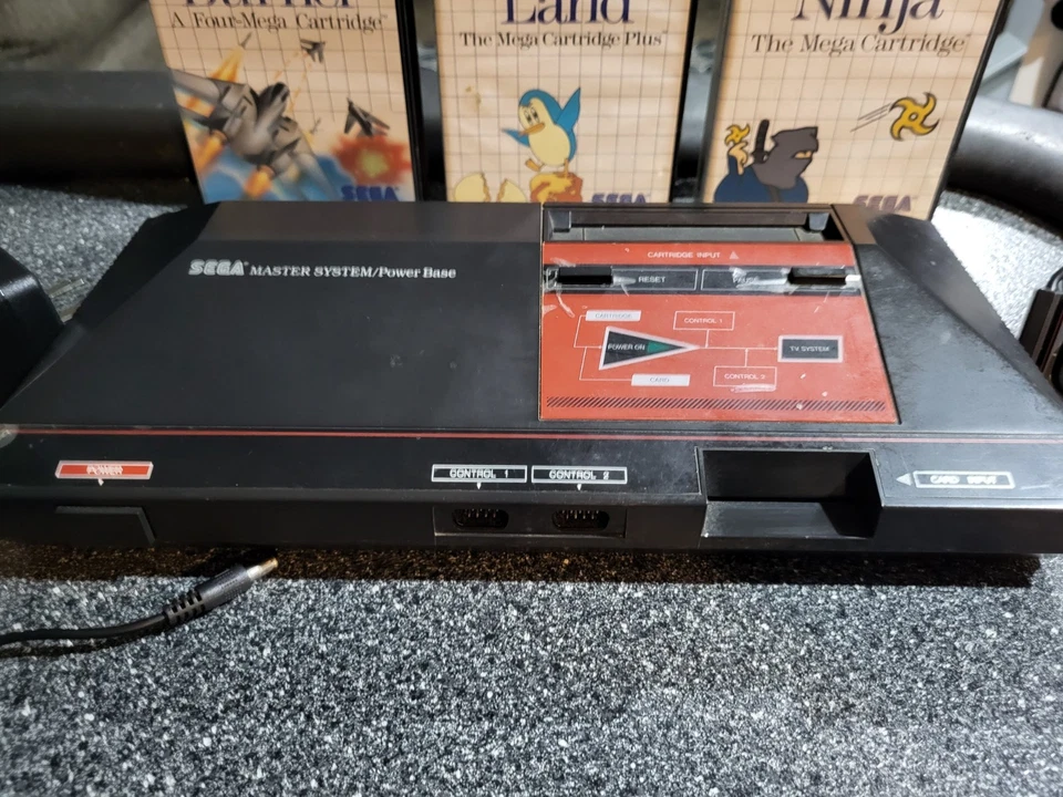Paquete de consola SEGA Master System con lote de juegos PROBADOS FUNCIONANDO Foto 3 de 4