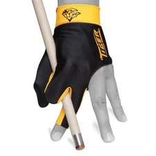 Medium Black Orange Sport Activity Gloves for Right Handed Players