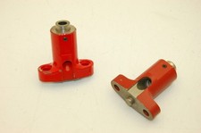 Steel Feed Through Mounting, 5/16"ID, 2-1/3" x 1-1/8" Mount, 2-5/8"H - Lot of 7