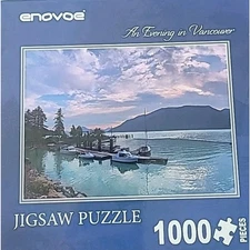Enovoe – An Evening in Vancouver 1000-Piece Puzzle – EUC 