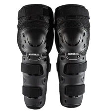 New 2026 Mountain Lab Snowmobile or Snow Biking Knee Pads / Shin Guards, Black