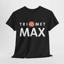 TriMet MAX T-Shirt Portland Oregon Rail Transit Tee S‑5XL