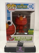 Funko Pop! Television Sesame Street Elmo With Rocco #1526 Convention Exclusive
