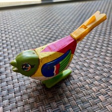 Vintage Japanese Tin Toy Pipi chan Yokota Wind Up Showa Era
